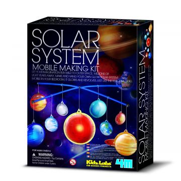 4M Kidz Labs / Glow Solar System Mobile Making Kit