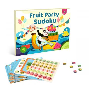 PJ001-2 SUDOKU SET - FRUIT PARTY 49700071