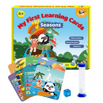 PJ002-2 MY FIRST LEARNING CARDS - SEASONS 49700156