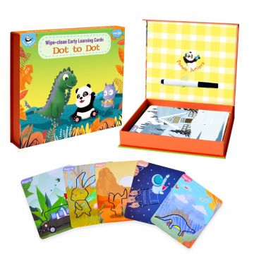 PJ003-1 WIPLE-CLEAN EARLY LEARNING CARDS -DOT TO DOT  49700200