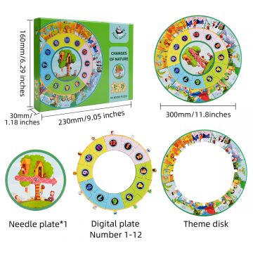 PJ012-2 MY ROUND PUZZLE-CHANGES OF NATURE 49700385