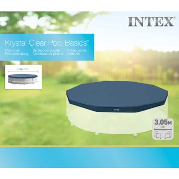 INTEX ROUND POOL COVER  (FOR 10' POOLS)  (3.05M)