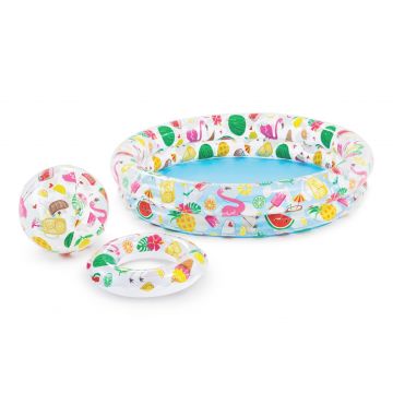 INTEX JUST SO FRUITY POOL, Ages 2+ 1.22mx25cm